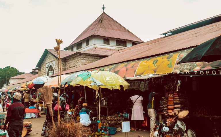 Produce section of Darajani Market, Stone Town, Zanzibar